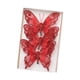 thumbnail image 2 of 3x Adornos De Mariposas Para árbol De Navidad, Para Festivales, Coronas, Salas De Estar, Color Rojo, 2 of 3