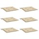 thumbnail image 1 of Cojines para Sillas de Jardín Casafoyer Beige 50x50x4 cm 6 unidades, 1 of 4