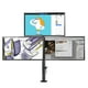thumbnail image 2 of Soporte Monitor Triple escritorio hasta 27 pulgadas, 2 of 6
