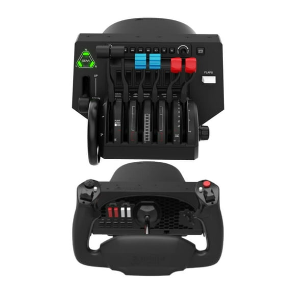 Paquete Controles de Vuelo Honeycomb Alpha Yoke Bravo Throttle