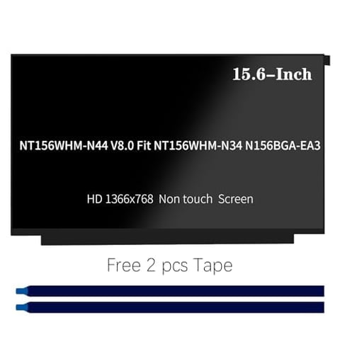 Youyuanltd - Pantalla Lcd De Repuesto Nt156Whm N44 V8 0 Para