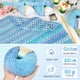 thumbnail image 2 of Kit Manta Crochet Aeelike Aurora Blue Gradient Principiante, 2 of 2