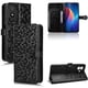 thumbnail image 1 of Funda Cartera Lunares TCL K70 SE con Tarjetero, Correa y Soporte Negro, 1 of 6