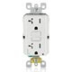 thumbnail image 1 of Outlet Leviton AFCI/GFCI de doble función, 20 A, autotest, blanco, 1 of 6