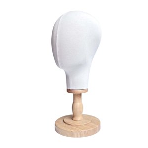 Ioensy - 54Cm Peluca Sombrero Soporte De Exhibición Postizo Maniquí Para Salón Joyería Estilo B