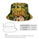 thumbnail image 2 of Tierra de los Perdidos Sombrero bucket para adultos, gorra de protección solar, sombrero de pescador plegable para viajes al aire libre, pesca y actividades de verano, 2 of 6