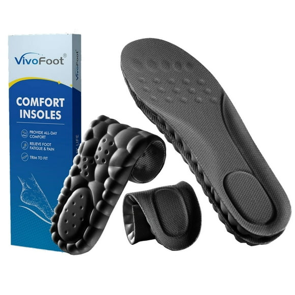 2 pares de plantillas VivoFoot, de espuma 4D Cloud, antifatiga