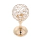 thumbnail image 1 of Candelabro De Cristal Candelabro Candelabro Soporte De Luz De Té Dorado, 1 of 5