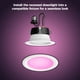 thumbnail image 4 of Luminaria Philips Hue de 4 pulgadas Smart Color Ambiance, 850 lúmenes, 4 of 9