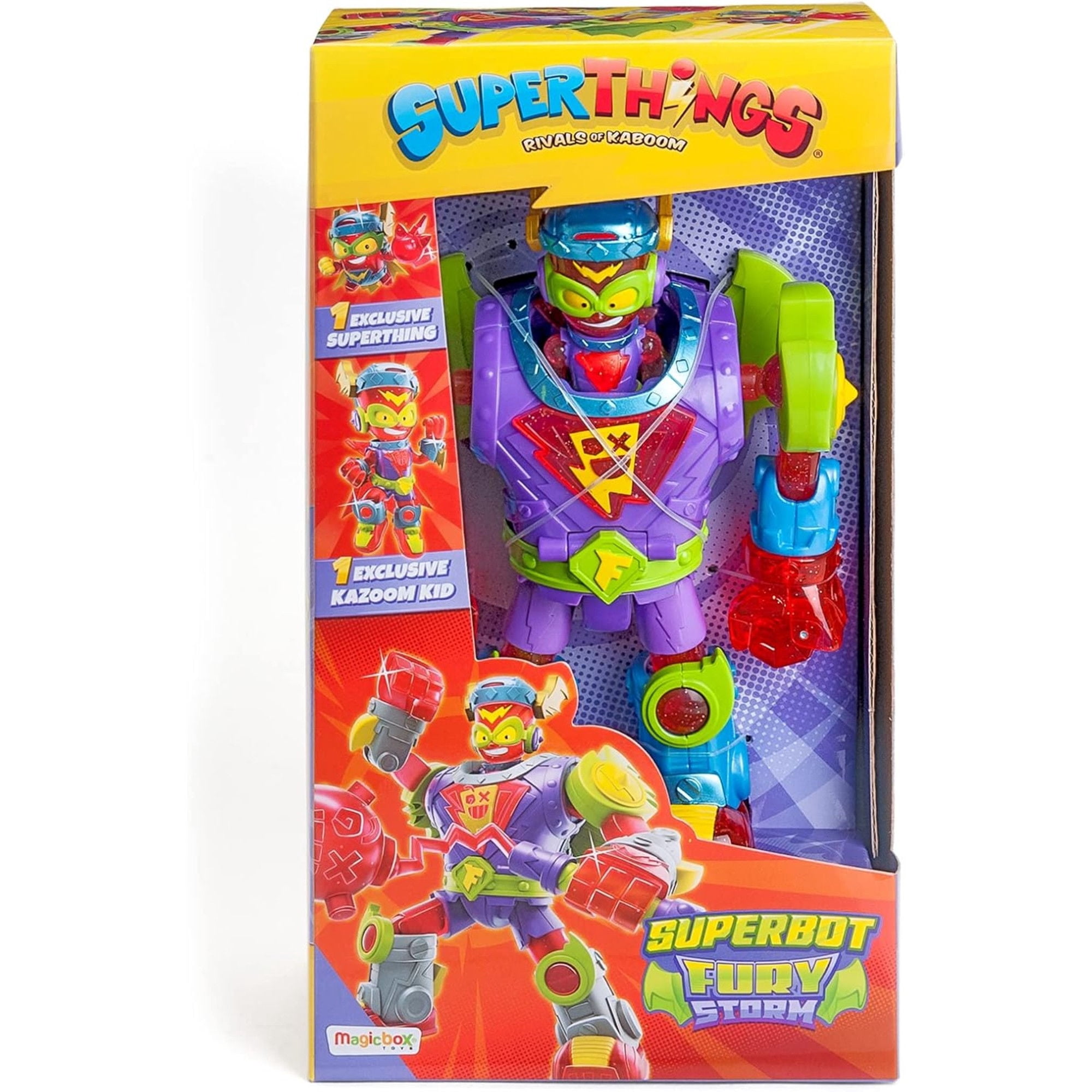 Figura Superzings S - Playset 6 Superbot Fury