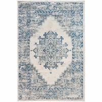 Deco2Day - Alfombra Geil Bmf109B-8-Wg-8X10 - 236 X 305 Cm - Beige / Gris / Azul