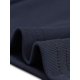 thumbnail image 5 of INSPIRE CHIC Conjunto de salón de punto acanalado para mujer Camiseta de manga corta de gran tamaño y pantalones cortos de ciclista de cintura alta Conjunto suave de dos piezas para verano L Azul, 5 of 6