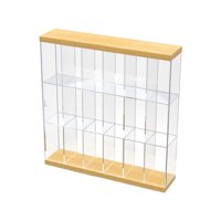 Magideal - Estante De Exhibición De Figuras De Acción, Estantes Para Juguetes, Colección Acrílica, Fácil Instalación, Soporte De Almacenamiento Para Mostrador De 18 Rejillas