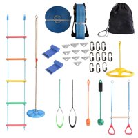 Auckland Outdoor - Juego Carrera Ninja Warrior 8 Obstaculos Slackline