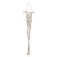 Magideal - Tapiz De Macramé Con Borlas, Colgador De Maceta Tejido Bohemio Trenzado Para Colgar En La Pared, Soporte Para Maceta Para Jardín, Balcón, Interior, Fi