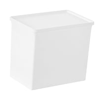 Magideal - Contenedor De Detergente En Polvo, Soporte Para Sábanas Para Secadora Con Tapa, Dispensador De Jabón Multifuncional Para Organización De Habitaciones, Estilo C