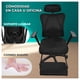 thumbnail image 4 of Silla Ergonómica Reclinable con Reposapiés Máximo Confort negro, 4 of 6