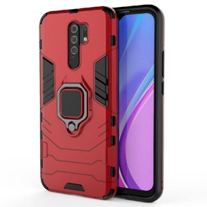 Foxdock Funda Antigolpes Para Xiaomi Redmi 9 – Protección Total Con Soporte Y Diseño Robusto