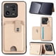 thumbnail image 3 of Funda Billetera Tejida para Xiaomi 13 Pro con Soporte y Tarjetero Beige, 3 of 4