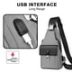 thumbnail image 4 of Bolso De Hombro Impermeable Para Hombre, Bolso Bandolera Usb, Bolso De Hombro Informal Para Hombre, Tela Oxford, 4 of 5