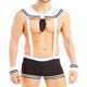thumbnail image 2 of Disfraz de Marinero para Hombre FEHEOO Conjunto Capitán Naval, 2 of 7