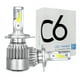 thumbnail image 1 of Kit Turbo Luces Ampolletas Led Blanca H4 Focos C6 36W, 1 of 5