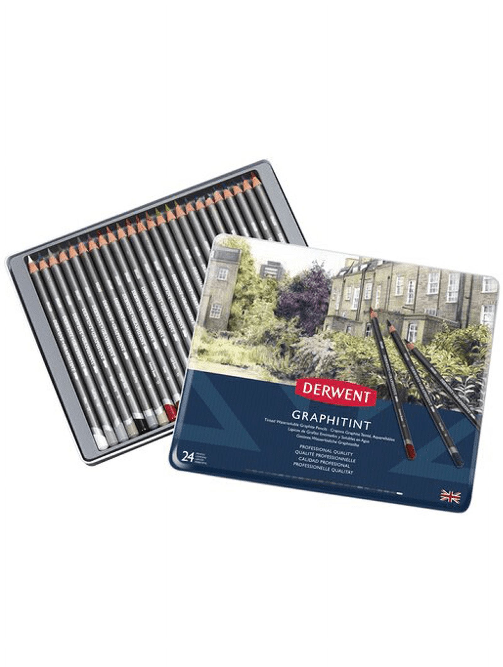 Lápices Grafito Colores Graphitint Derwent Set 24