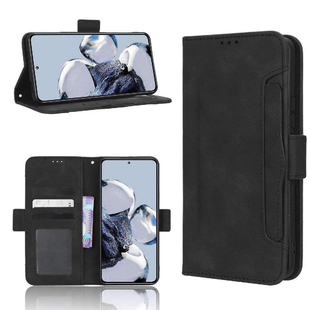 Funda Tipo Billetera Foxdock Para Xiaomi Mi 12t/12t Pro 5g – Tapa Flip Con Tarjetero