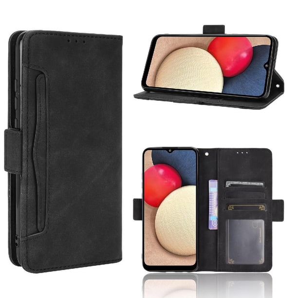 Funda Tipo Billetera FOXDOCK para Samsung Galaxy A03S – Tapa Flip con Tarjetero