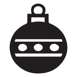 Rienda Libre Graphics - Decomural Christmas Bauble Xmas Pack Ws-33199