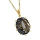 thumbnail image 3 of Collar Colgante Zircon Transparente Regalo Para Aniversario Navidad Novia Negro, 3 of 5