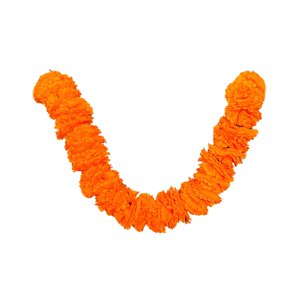 Bothyi - Guirnalda De Caléndula Para Decoración De Halloween, Flores Artificiales De Caléndula Para Puerta De Diwali, Color Naranja
