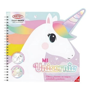 Safita - Block Para Colorear Y Pintar Unicornio Divertiblock