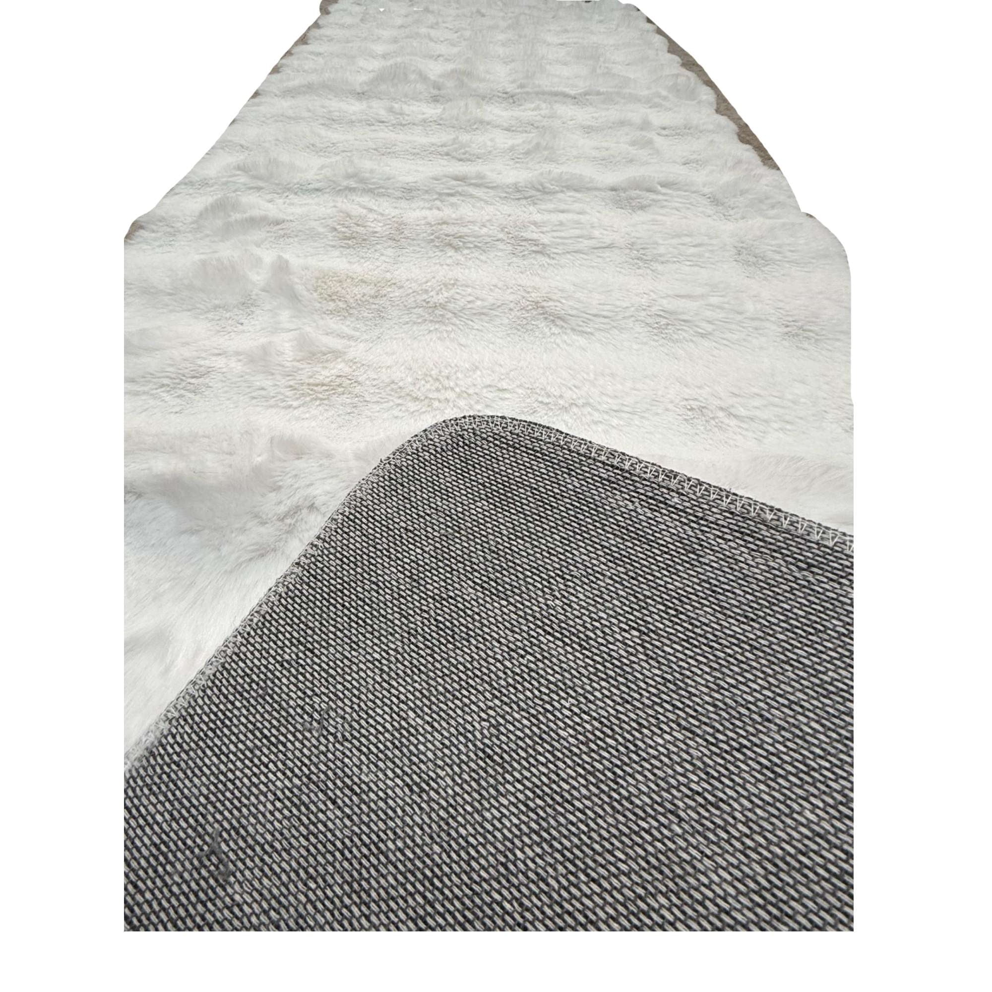 Tengfei - Alfombra Pasillera Piel De Conejo Extra Suave