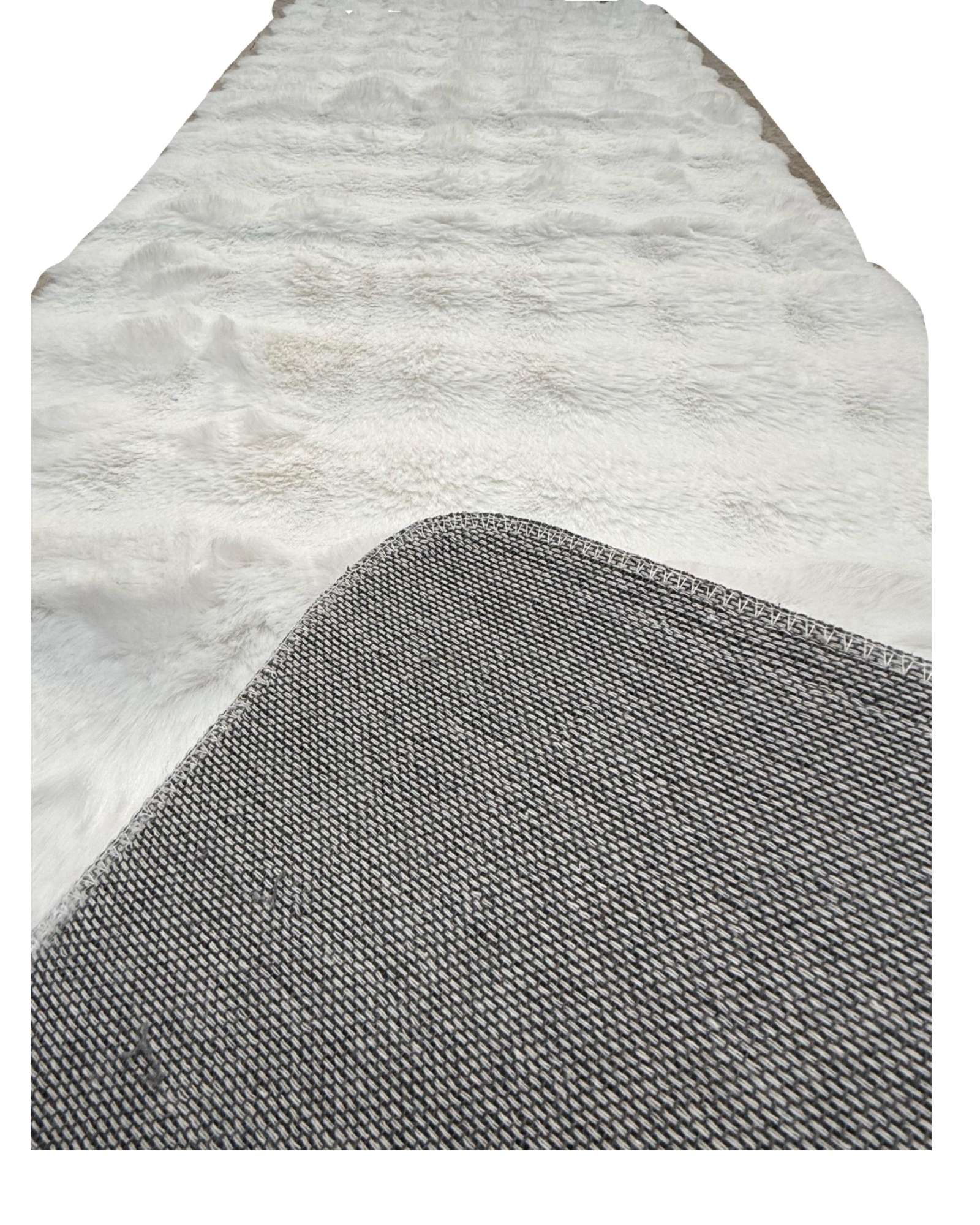 Tengfei - Alfombra Pasillera Piel De Conejo Extra Suave