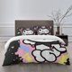 thumbnail image 1 of Kuromi Bedding Sets Bed Cartoon Duvet Cover Lightweight 3 Piece Bet Sets for Kids Boys Girls, 1 of 5