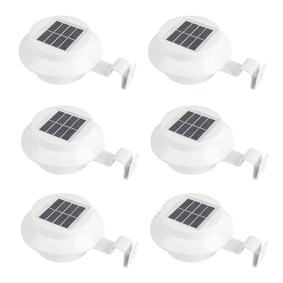 Luz solar para canaletas isunmoon – Pack de 6 LED