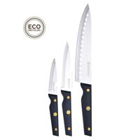 Bergner - Set 3 Cuchillos Acero Inoxidable Reeco