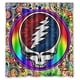 thumbnail image 1 of Cortina de ducha de la banda de rock Grateful Dead, juego de cortina de baño con ganchos, tamaño 60 x 72 pulgadas, 1 of 3