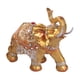 thumbnail image 3 of Estatua De Elefante Dorado, Decoración Del Hogar Para El A?o Nuevo, Oficina En Casa, Padre, Mamá, Pie Izquierdo Al Frente, 3 of 5