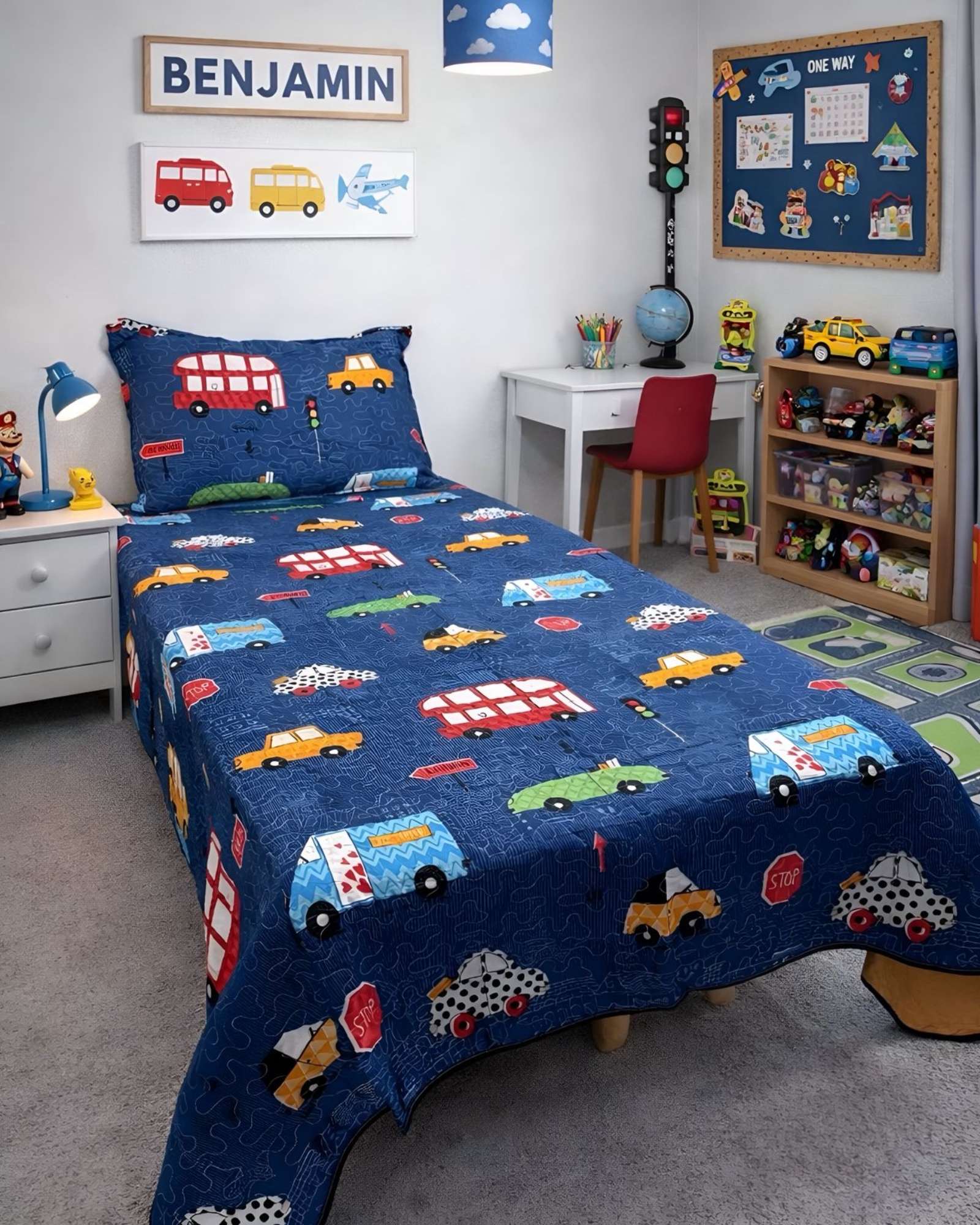 Mylhogar - Cubrecama De Verano Niño Plaza Y Media