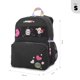 thumbnail image 3 of Mochila para Niña Glowing Black S, 3 of 6