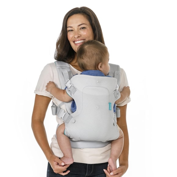 Carrier Infantino Flip 4 en 1, ligero y aireado con soporte lumbar
