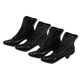 thumbnail image 1 of 2 Pares De Zapatos De Botines Para Mu?ecas Para Figuras De Mujer 1/12 Accs Negro, 1 of 5