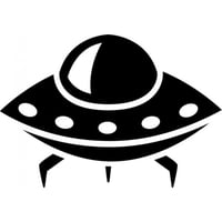 Rienda Libre Graphics - Decomural Alien Spaceship Ufo Space Ws-15775