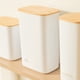 thumbnail image 2 of Contenedor Bambú Keep Rectangular 2,3 Lt Blanco, 2 of 2