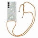 thumbnail image 1 of Funda FOXDOCK para Samsung Galaxy S24 Plus con Cuerda Ajustable, Brillo Líquido, Protección Antigolpes y Lente – Ideal para Regalo, 1 of 6