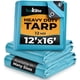 thumbnail image 1 of Tarp Teal Elite Heavy Duty, impermeable, 3,7 x 4,9 m, color azul, 1 of 8