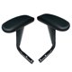 thumbnail image 1 of Par De Reposabrazos De Silla De 2 Piezas, Reemplazo De Reposabrazos Para Silla De Oficina, Color Negro Liso, 1 of 5