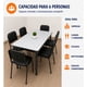 thumbnail image 2 of Mesa Comedor Industrial 6 Personas 150 x 80 cm Alta Resistencia, 2 of 6